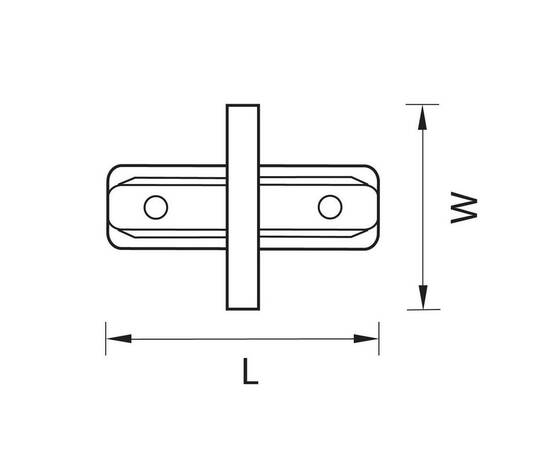 Коннектор прямой Lightstar Barra 501107, изображение 2