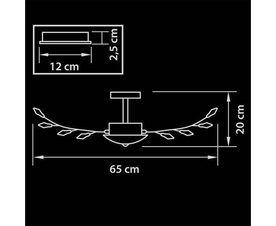 Потолочная люстра Lightstar Isabelle 791182, изображение 2