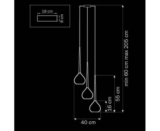 Подвесная люстра Lightstar Forma 808230, изображение 3