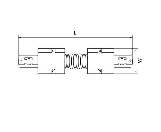 Коннектор гибкий Lightstar Barra 504156, изображение 2