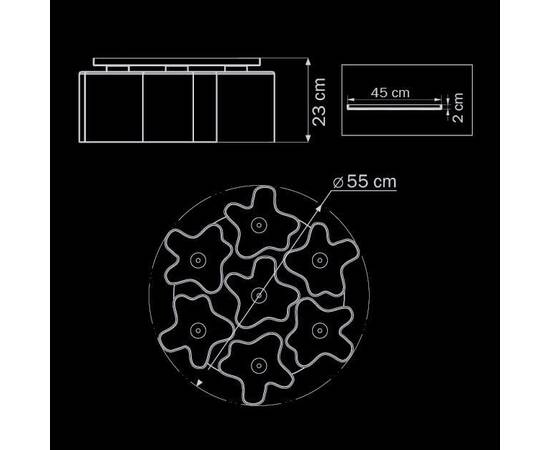 Потолочная люстра Lightstar Nubi 802070, изображение 2