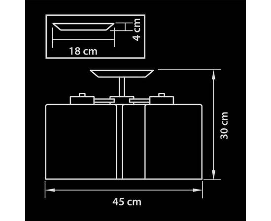 Потолочная люстра Lightstar Nubi 802030, изображение 5