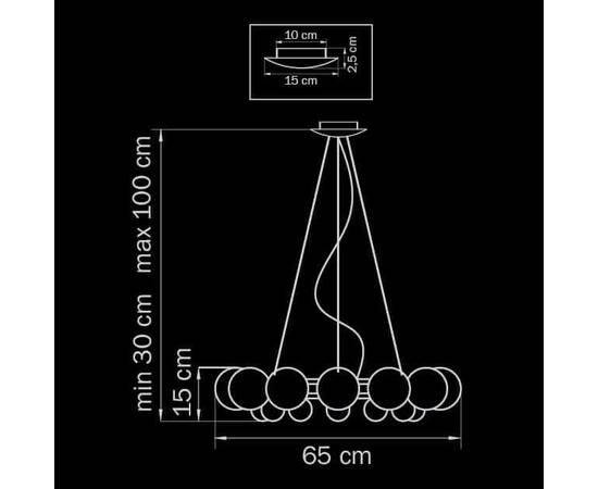 Подвесная люстра Lightstar Sferetta 801124, изображение 3
