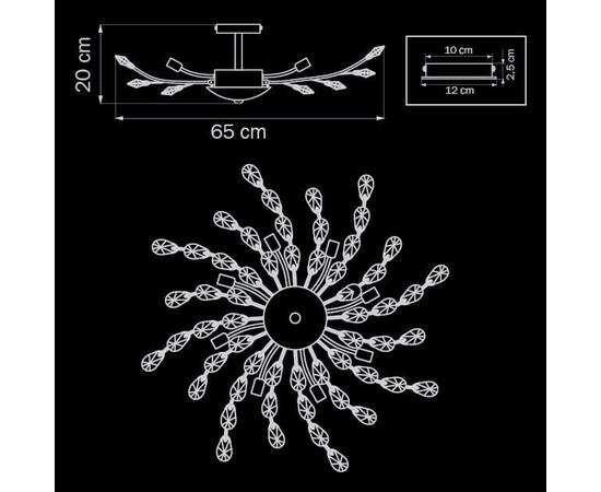 Потолочная люстра Lightstar Isabelle 791184, изображение 2