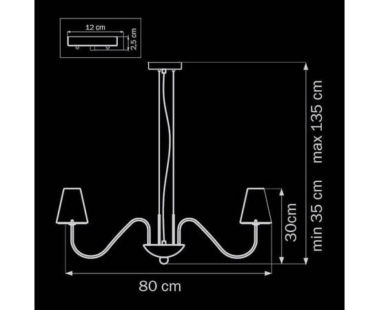 Подвесная люстра Lightstar Diafano 758084, изображение 2