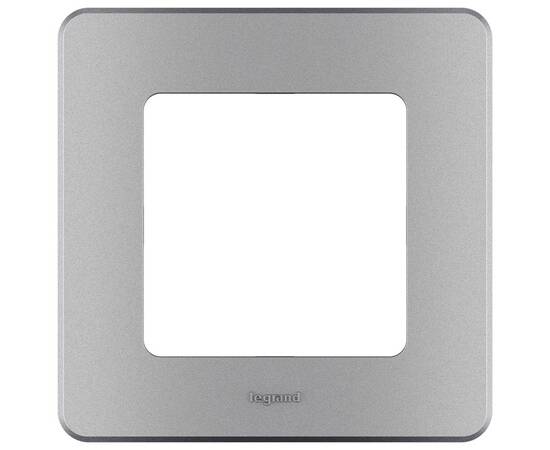 Рамка - 1 пост - INSPIRIA - алюминий