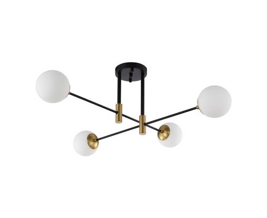 Потолочная люстра Crystal Lux Fidel PL4 Black