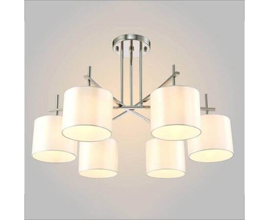 Потолочная люстра Crystal Lux Sergio PL6 Nickel, изображение 3