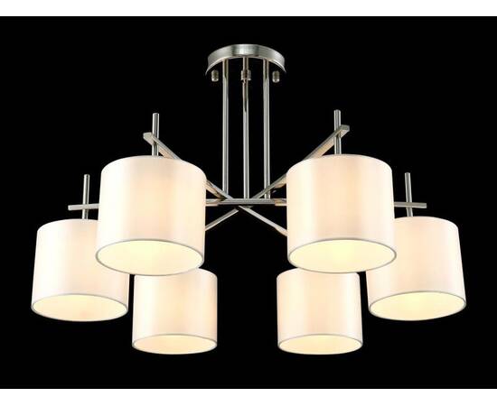 Потолочная люстра Crystal Lux Sergio PL6 Nickel, изображение 4