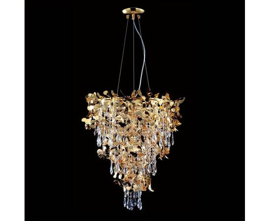 Подвесная люстра Crystal Lux Romeo SP10 Gold D600