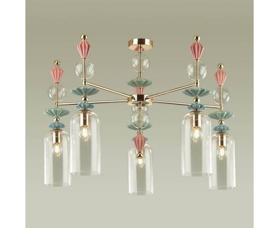 Подвесная люстра Odeon Light Classic Bizet 4855/5C, изображение 5