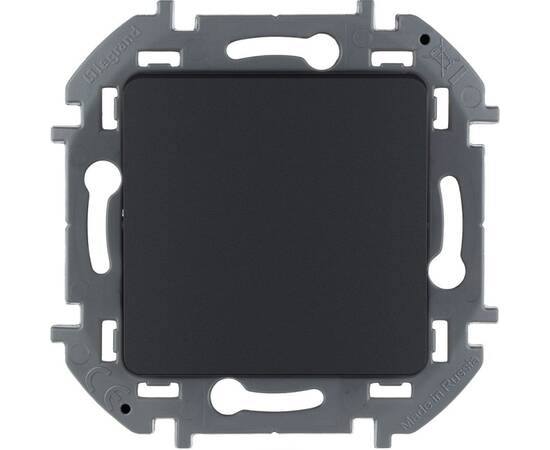 Выключатель одноклавишный - INSPIRIA - 10 AX - 250 В~ - антрацит