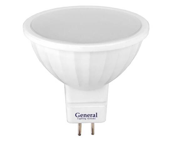 General MR16 GU5.3 12W 4500K 4K 50x48 пластик/алюм 660311