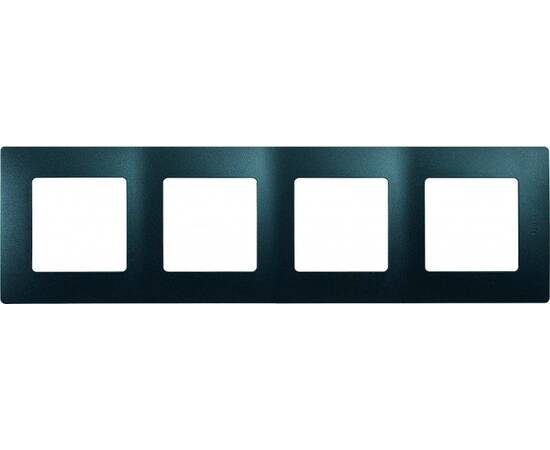 Рамка 4-постовая Legrand Etika антрацит 672584, изображение 2