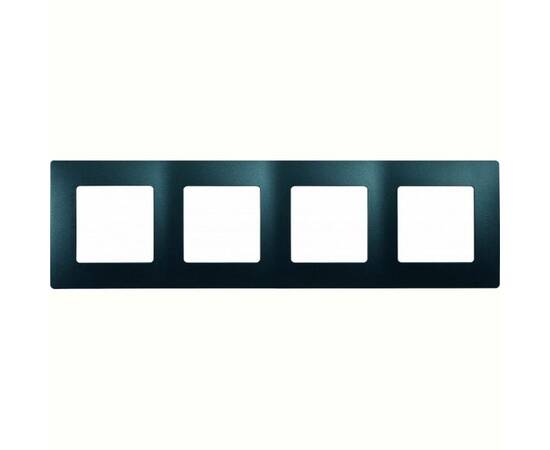 Рамка 4-постовая Legrand Etika антрацит 672584