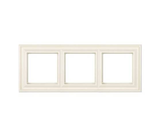 JUNG EcoProfi Deco Рамка 3-ная, бежевый