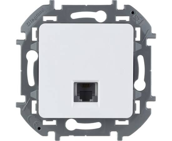 Телефонная розетка RJ11 - INSPIRIA - белый