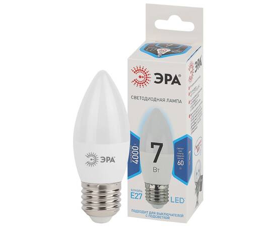 Лампа светодиодная Эра E27 7W 4000K LED B35-7W-840-E27 Б0020540, изображение 2