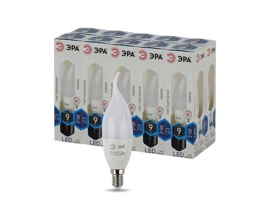 Лампа светодиодная Эра E14 9W 4000K LED BXS-9W-840-E14 Б0027974, изображение 5
