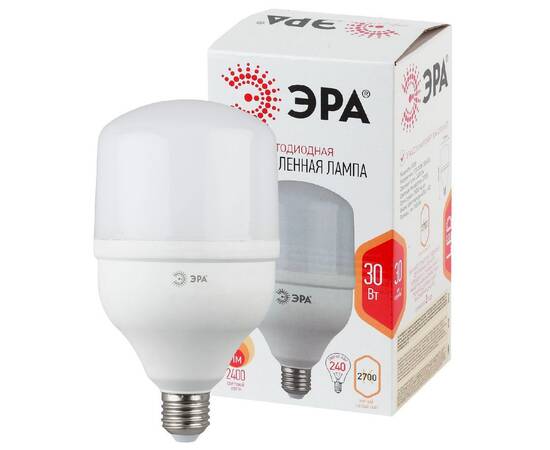 Лампа светодиодная Эра E27 30W 2700K LED POWER T100-30W-2700-E27 Б0027002