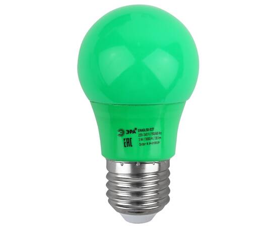 Лампа светодиодная Эра E27 3W 3000K ERAGL50-E27 Б0049579, изображение 3