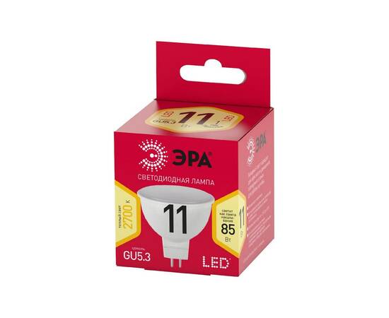 Лампа светодиодная Эра GU5.3 11W 2700K LED MR16-11W-827-GU5.3 R Б0056064, изображение 2
