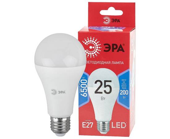 Лампа светодиодная Эра E27 25W 6500K LED A65-25W-865-E27 R Б0048011
