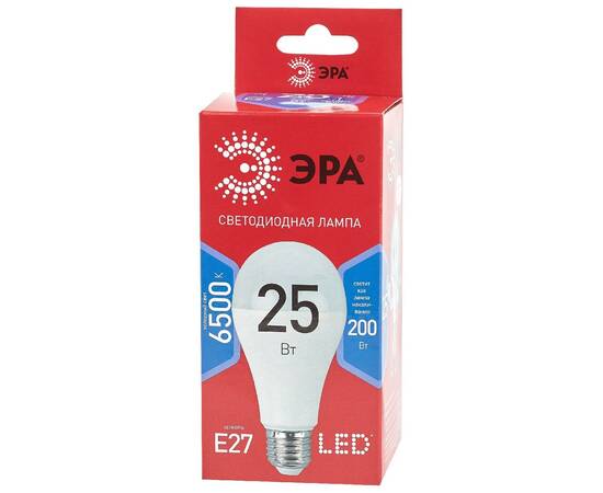 Лампа светодиодная Эра E27 25W 6500K LED A65-25W-865-E27 R Б0048011, изображение 2