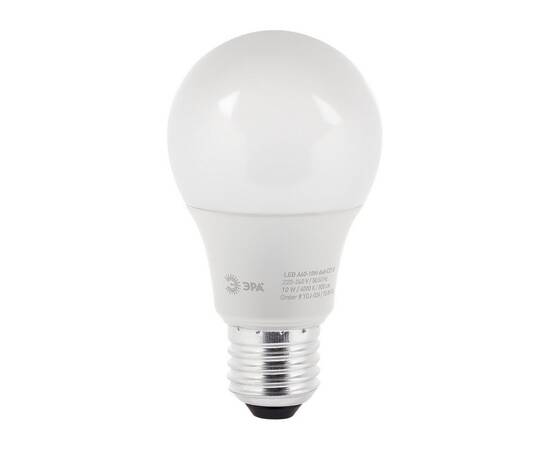 Лампа светодиодная Эра E27 10W 4000K LED A60-10W-840-E27 R Б0049635, изображение 2