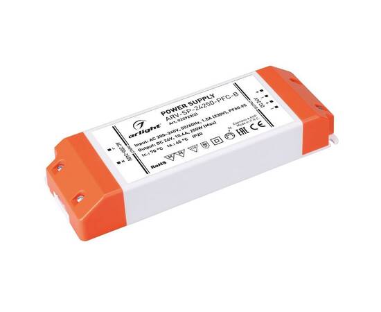 Блок питания Arlight ARV-SP-24250-PFC-B (24V, 10.4A, 250W, IP20) 022923(2)