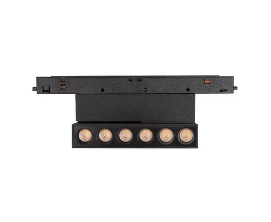 Трековый магнитный светильник Arlight MAG-ORIENT-DOTS-FOLD-S195-6W Warm3000 (BK, 30 deg, 48V) 042013