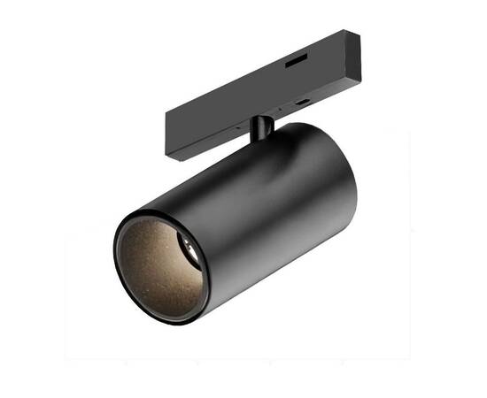 Трековый магнитный светильник Arlight MAG-MICROCOSM-SPOT-R35-5W Warm3000 (BK, 36 deg, 24V) 043252