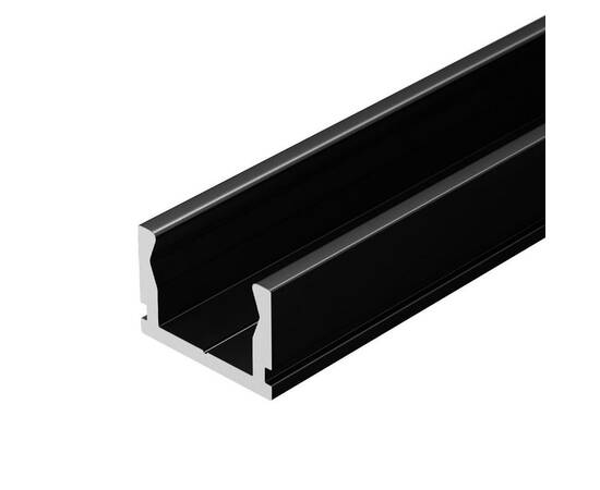 Алюминиевый профиль Arlight PIK-1007-2000 ANOD BLACK 045492, изображение 2