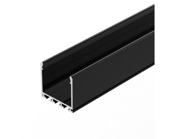 Алюминиевый профиль Arlight PLS-LOCK-H25-3000 ANOD Black 044847, изображение 2