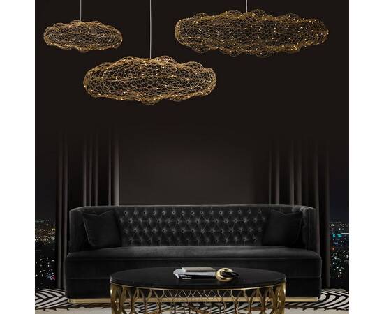Подвесной светильник Loft IT Cloud 10247/350 Gold, изображение 5