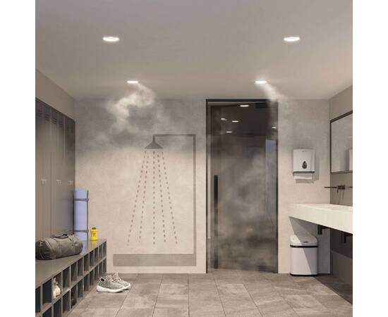 Встраиваемый светильник Arlight MS-MIST-BUILT-R105-9W Warm3000 (WH, 110 deg, 230V) 041614, изображение 2