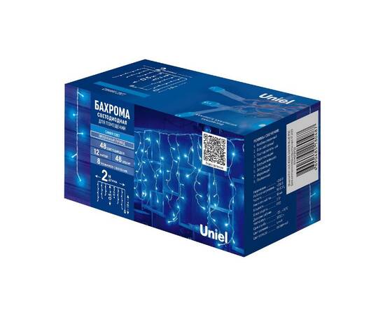 Гирлянда Uniel ULD-B2005-048/DTA BLUE IP20 UL-00010937, изображение 8
