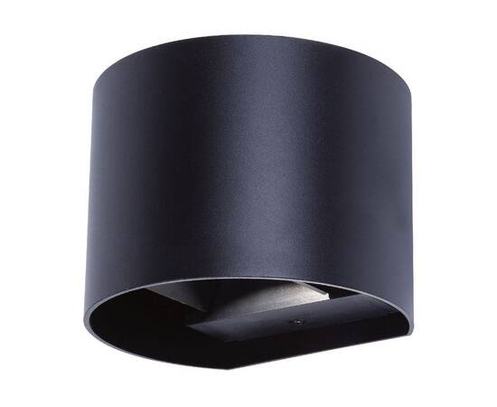 Уличный настенный светильник Uniel ULU-S56B-2x3W/3000K+4000K+6000K IP65 BLACK UL-00010855