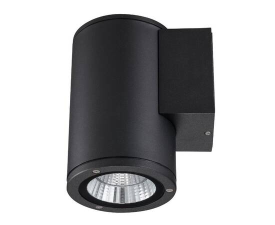 Уличный настенный светильник Uniel ULU-S21С-12W/6400K IP65 BLACK UL-00010846