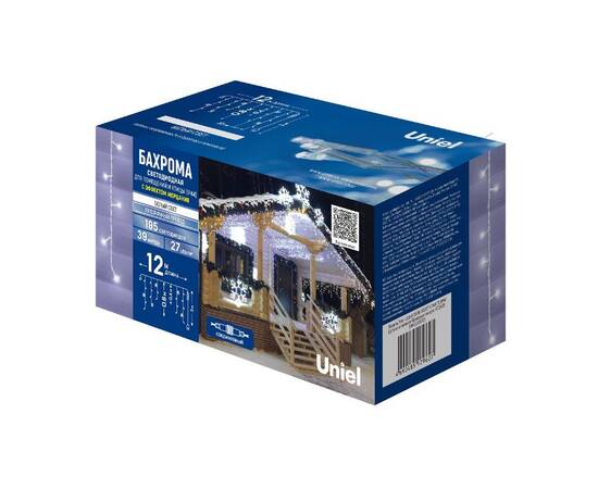 Уличная гирлянда Uniel ULD-B12006-195/TTK WHITE IP44 UL-00010879, изображение 15
