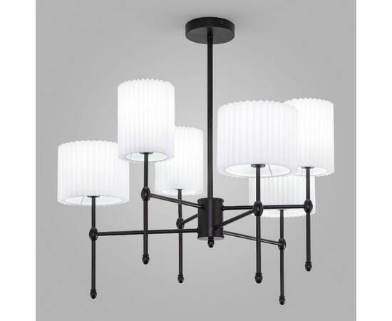 Люстра на штанге Eurosvet Notturno 60162/6 черный Smart a065662