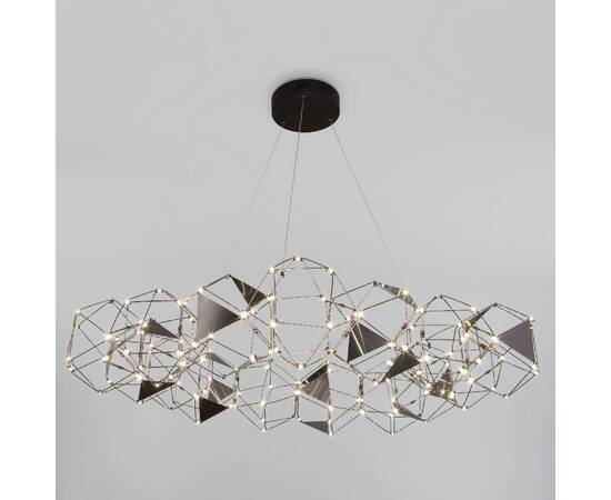 Подвесная люстра Eurosvet Uma 90369/15 черный жемчуг a065036