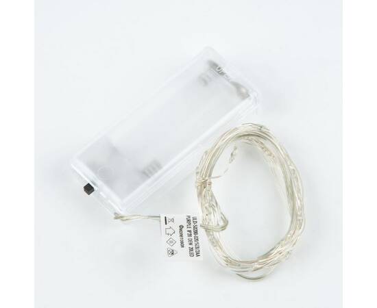 Гирлянда Uniel ULD-S0200-020/SСB/2AA PURPLE IP20 DEW UL-00010897, изображение 6