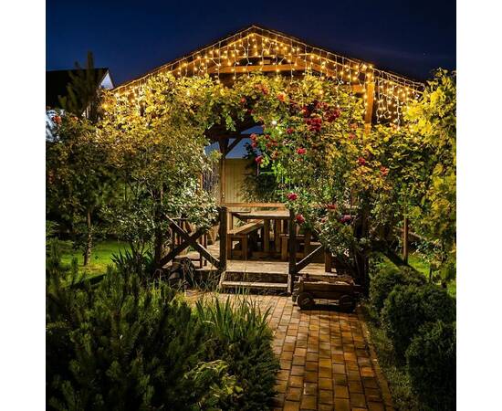 Уличная гирлянда Uniel ULD-B6007-200/STK WARM WHITE IP44 UL-00010889, изображение 7