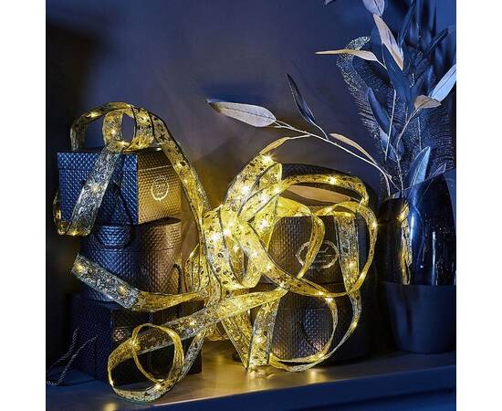 Гирлянда Uniel ULD-S1000-100/SCB/3AA WARM WHITE IP20 RIBBON UL-00010900, изображение 2