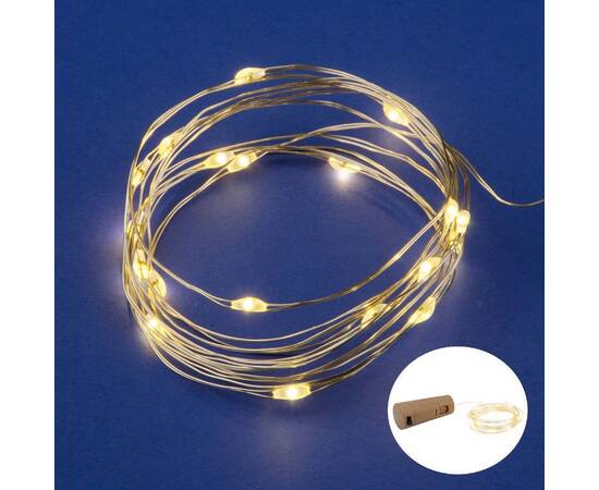 Гирлянда Uniel ULD-S0200-020/SСR/3LR WARM WHITE IP20 WINESTOPPER UL-00010903