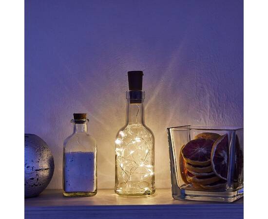 Гирлянда Uniel ULD-S0200-020/SСR/3LR WARM WHITE IP20 WINESTOPPER UL-00010903, изображение 5