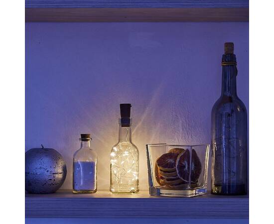 Гирлянда Uniel ULD-S0200-020/SСR/3LR WARM WHITE IP20 WINESTOPPER UL-00010903, изображение 6