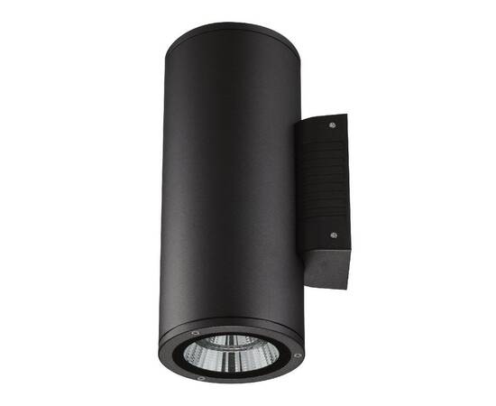 Уличный настенный светильник Uniel ULU-S22D-2x22W/2700K IP65 BLACK UL-00010851