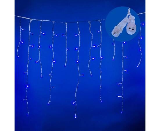 Уличная гирлянда Uniel ULD-B12006-195/TTK BLUE IP44 UL-00010882